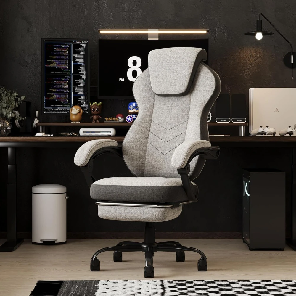 Ergonomic Office Chair with Adjustable Headrest and Footrest High Back Computer Desk Chair Executive Office Chair
Ergonomic Office Chair with Adjustable Headrest and Footrest High Back Computer Desk Chair Executive Office Chair