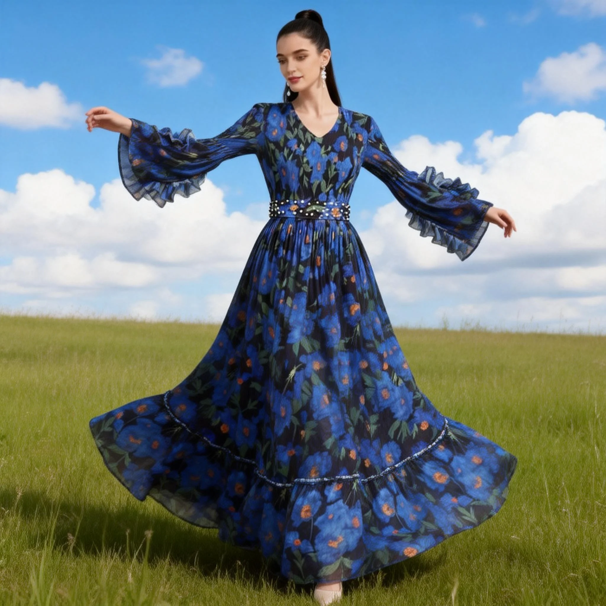 Эксклюзивное женское плиссированное платье в стиле Мияке для осени - Ретро-дизайн! Платье с 3D-цветами из бисера - свободное, элегантное, с рюшами и принтом
Эксклюзивное женское плиссированное платье в стиле Мияке для осени - Ретро-дизайн! Платье с 3D-цветами из бисера - свободное, элегантное, с рюшами и принтом