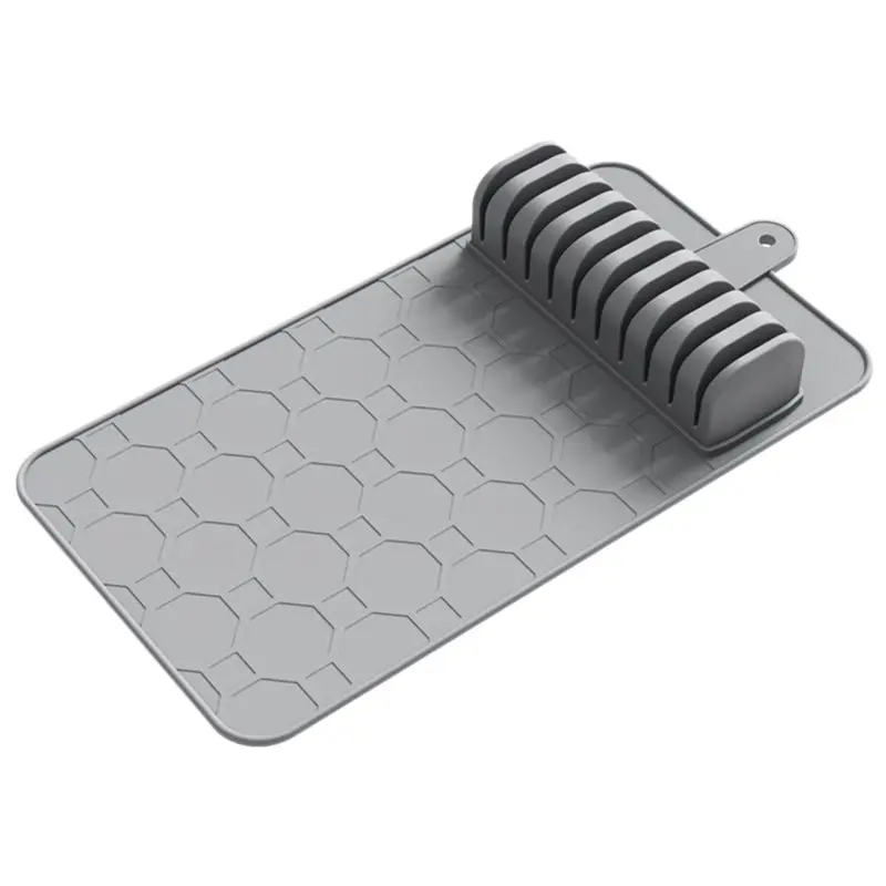 BYBS-Drawer Organizer Knives Organizer Multifunctional Soft Knife Mat Compact Premium Silicone Knife Storage Tray
BYBS-Drawer Organizer Knives Organizer Multifunctional Soft Knife Mat Compact Premium Silicone Knife Storage Tray