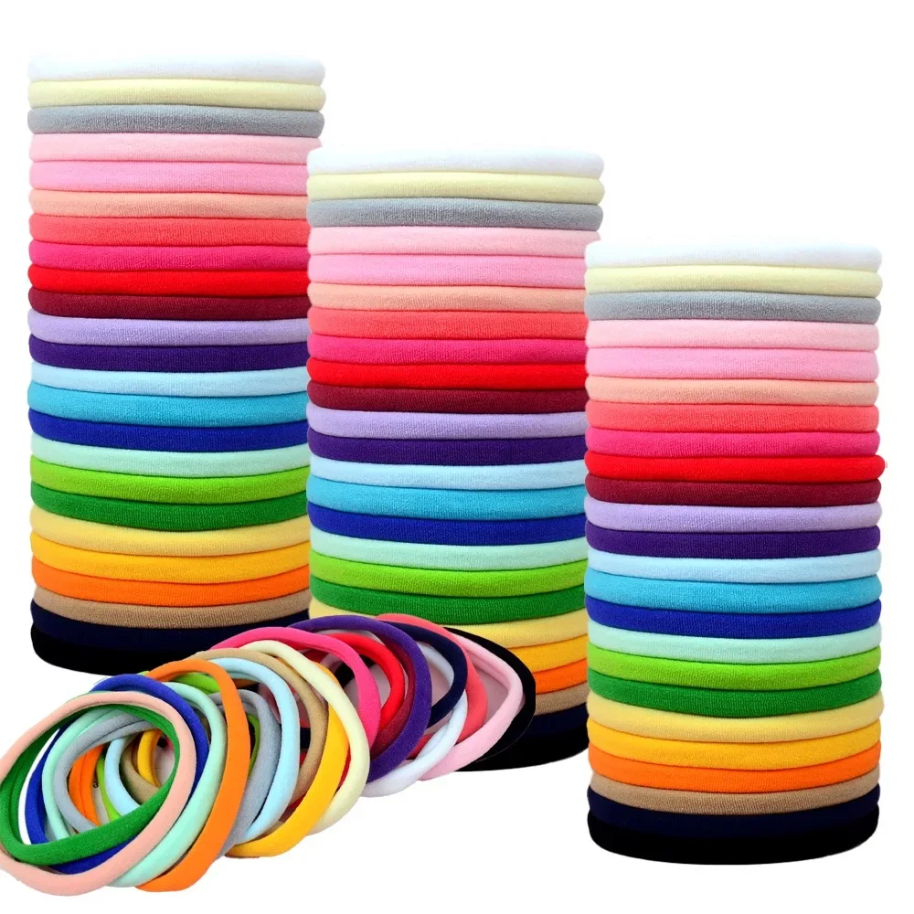 100pcs/lot Nylon Headband for Baby Hair Accessories Girls Boys Headbands Soft High Elastic Hairbands Children Color Hair Circle
100pcs/lot Nylon Headband for Baby Hair Accessories Girls Boys Headbands Soft High Elastic Hairbands Children Color Hair Circle