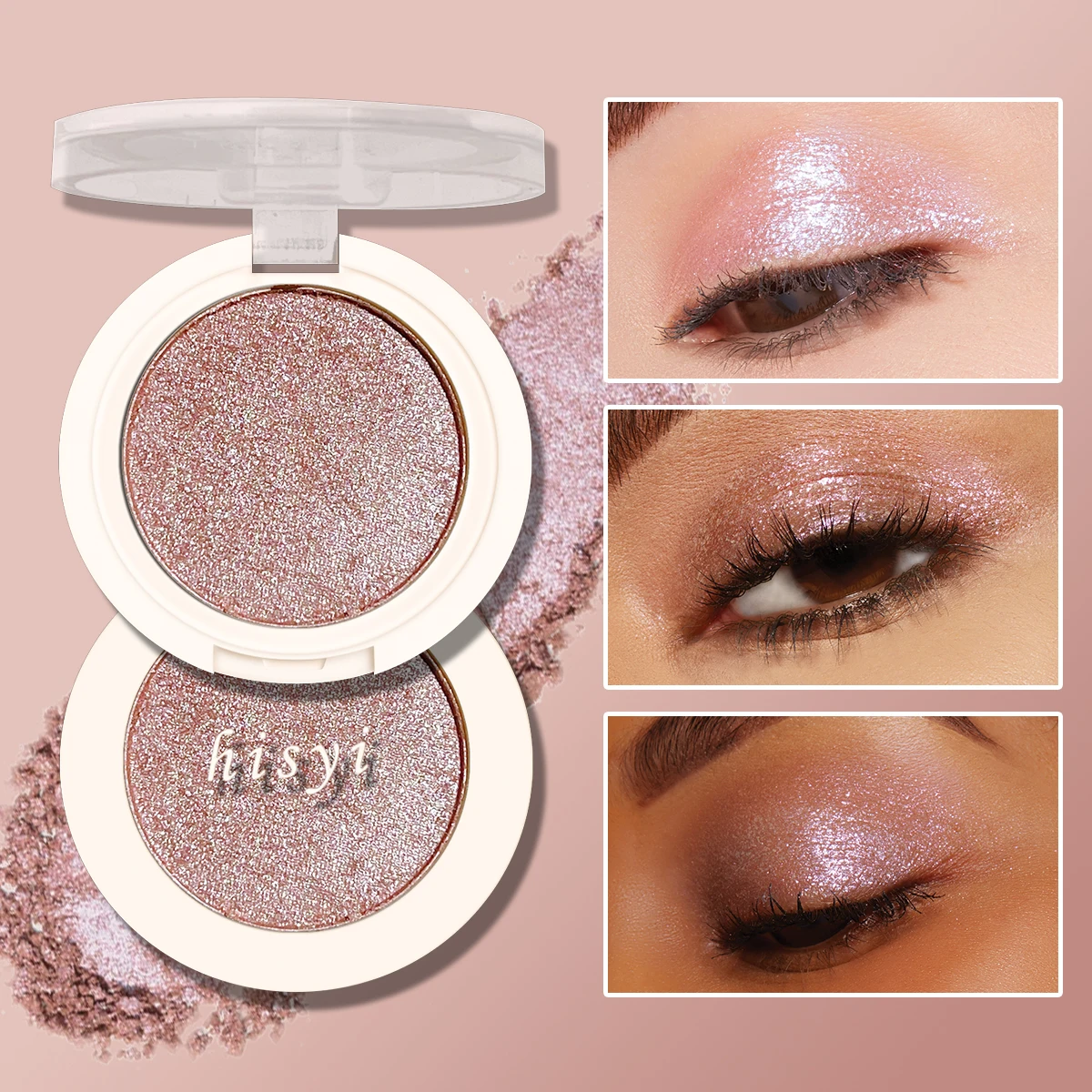 Eye Shadow Is High Gloss, Three-Dimensional, Delicate, And Easy To Apply. Pearl Sequins, Durable Waterproof And Non Smudging
Eye Shadow Is High Gloss, Three-Dimensional, Delicate, And Easy To Apply. Pearl Sequins, Durable Waterproof And Non Smudging