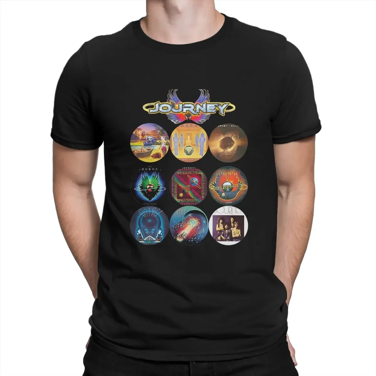 Journey The Band Men's TShirt Open Arms Distinctive T Shirt Harajuku Sweatshirts New Trend
Journey The Band Men's TShirt Open Arms Distinctive T Shirt Harajuku Sweatshirts New Trend