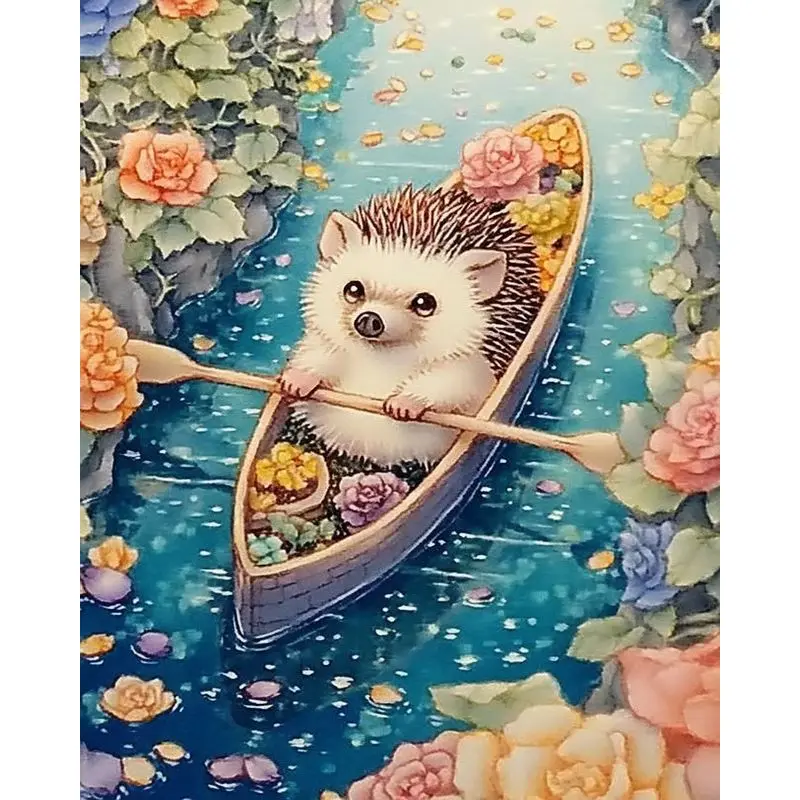 PhotoCustom 5d Diy Diamond Painting Hedgehog Animal Home Decor Full Round Embroidery Diamond Wall Art Home Decor
PhotoCustom 5d Diy Diamond Painting Hedgehog Animal Home Decor Full Round Embroidery Diamond Wall Art Home Decor