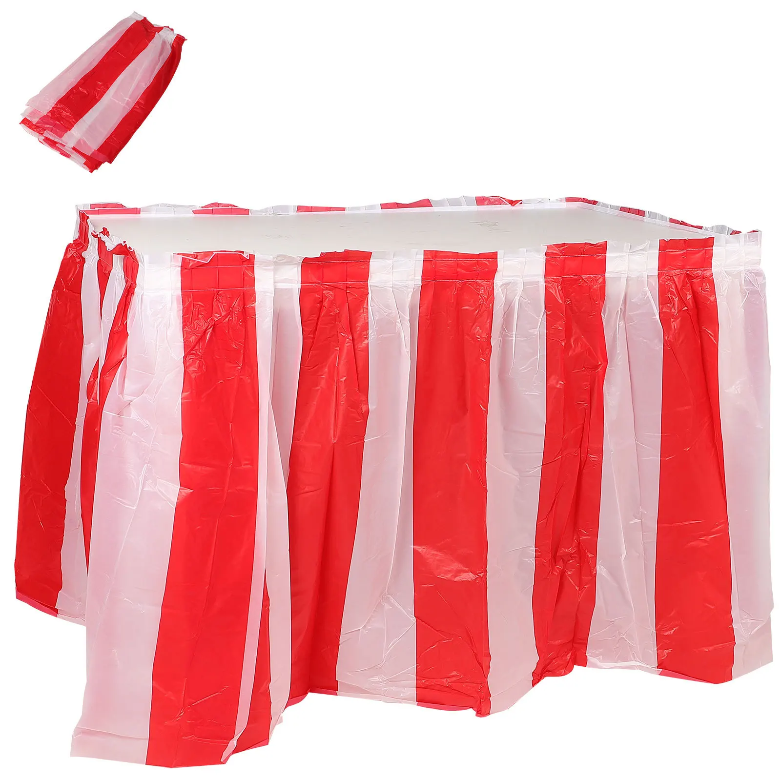 1Pcs PVC Tablecloth Red White Striped Party Table Skirt Waterproof Oil-Proof Cover Table Cloth PVC Tablecloth
1Pcs PVC Tablecloth Red White Striped Party Table Skirt Waterproof Oil-Proof Cover Table Cloth PVC Tablecloth
