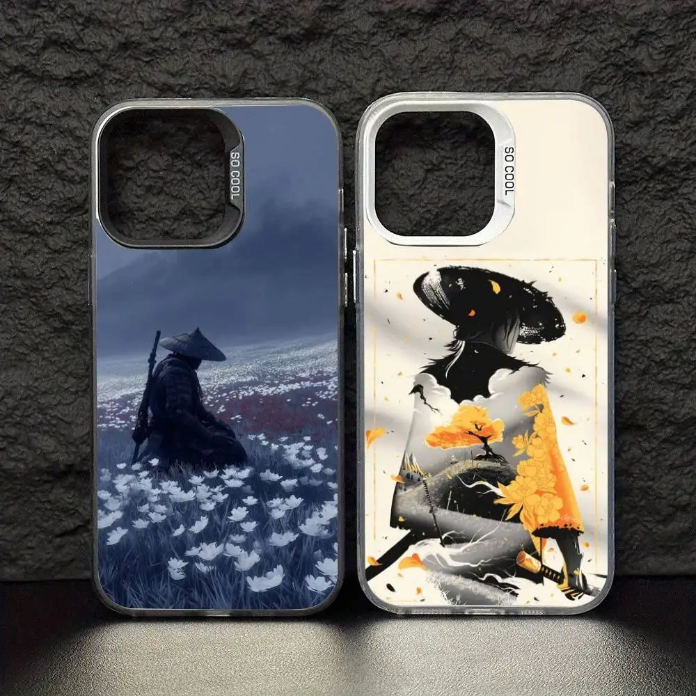 A-Atsu G-Ghost Of Yotei Phone Case For iPhone 17 16 15 14 13 12 11 Pro Max Plus Silver Matte Black Cover
A-Atsu G-Ghost Of Yotei Phone Case For iPhone 17 16 15 14 13 12 11 Pro Max Plus Silver Matte Black Cover