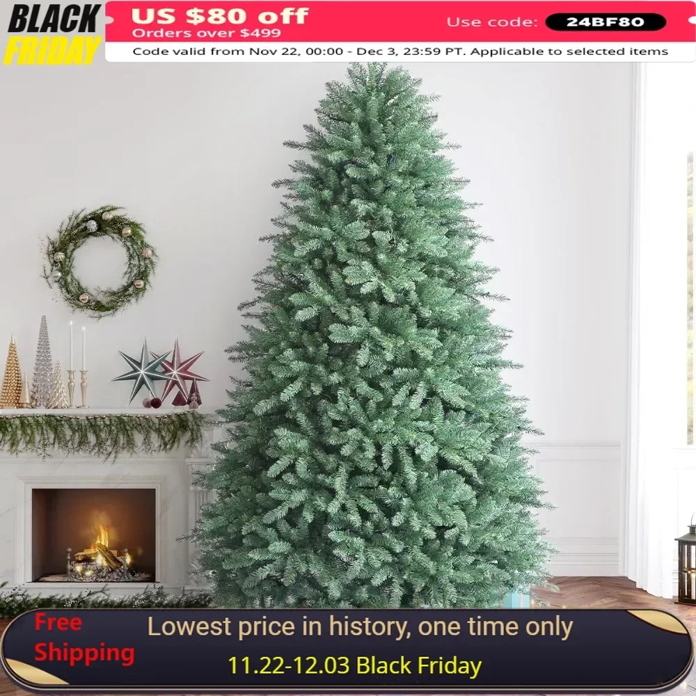 10FT Christmas Tree, Full Premium Hinged Blue Spruce Artificial Christmas Tree
10FT Christmas Tree, Full Premium Hinged Blue Spruce Artificial Christmas Tree