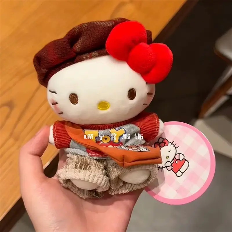 10cm Hello Kitty Kawaii Sanrio Plush Doll Bag Accessories Decoration Cute Cartoon Anime Student Backpack Girls Gifts Soft Toys
10cm Hello Kitty Kawaii Sanrio Plush Doll Bag Accessories Decoration Cute Cartoon Anime Student Backpack Girls Gifts Soft Toys