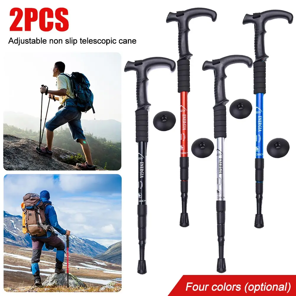 2pcs Adjustable Non-slip Nordic Walking Sticks Adult Hiking Canes Telescopic Aluminum Alloy Straight Trekking pole
2pcs Adjustable Non-slip Nordic Walking Sticks Adult Hiking Canes Telescopic Aluminum Alloy Straight Trekking pole