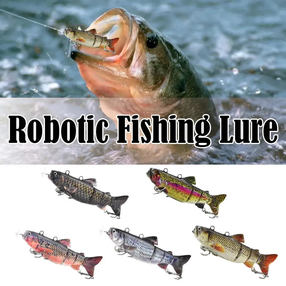 NEW 90mm/20g Robotic Self-swimming Propeller-driver Bait LED Robotic Electronic Fish Lure Rechargeable H7F6
NEW 90mm/20g Robotic Self-swimming Propeller-driver Bait LED Robotic Electronic Fish Lure Rechargeable H7F6