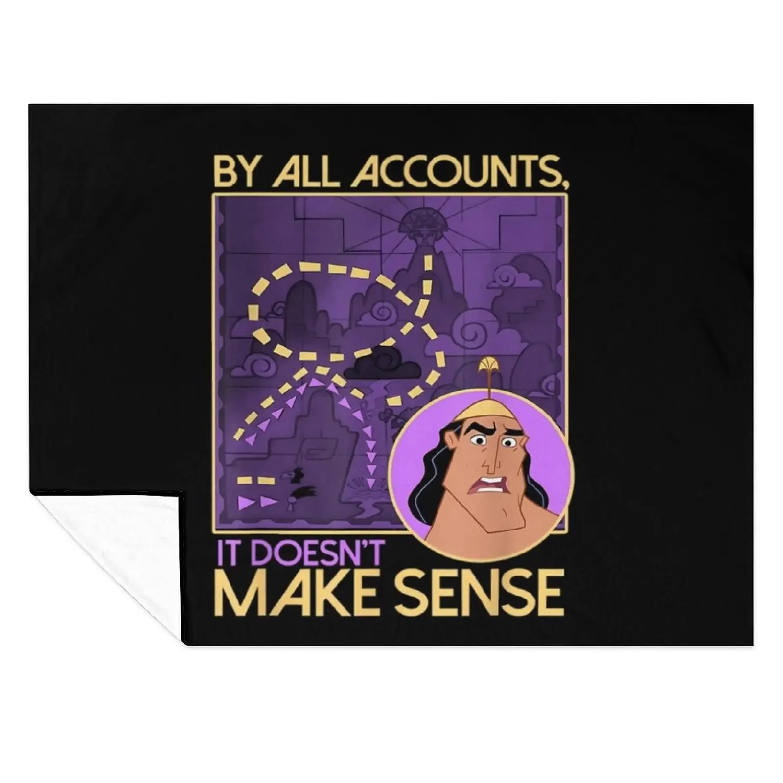 Emperor's New Groove Kronk Doesn't Make Sense \t Throw Blanket Extra Large Throw warm for winter Comforter Hairy Blankets
Emperor's New Groove Kronk Doesn't Make Sense \t Throw Blanket Extra Large Throw warm for winter Comforter Hairy Blankets