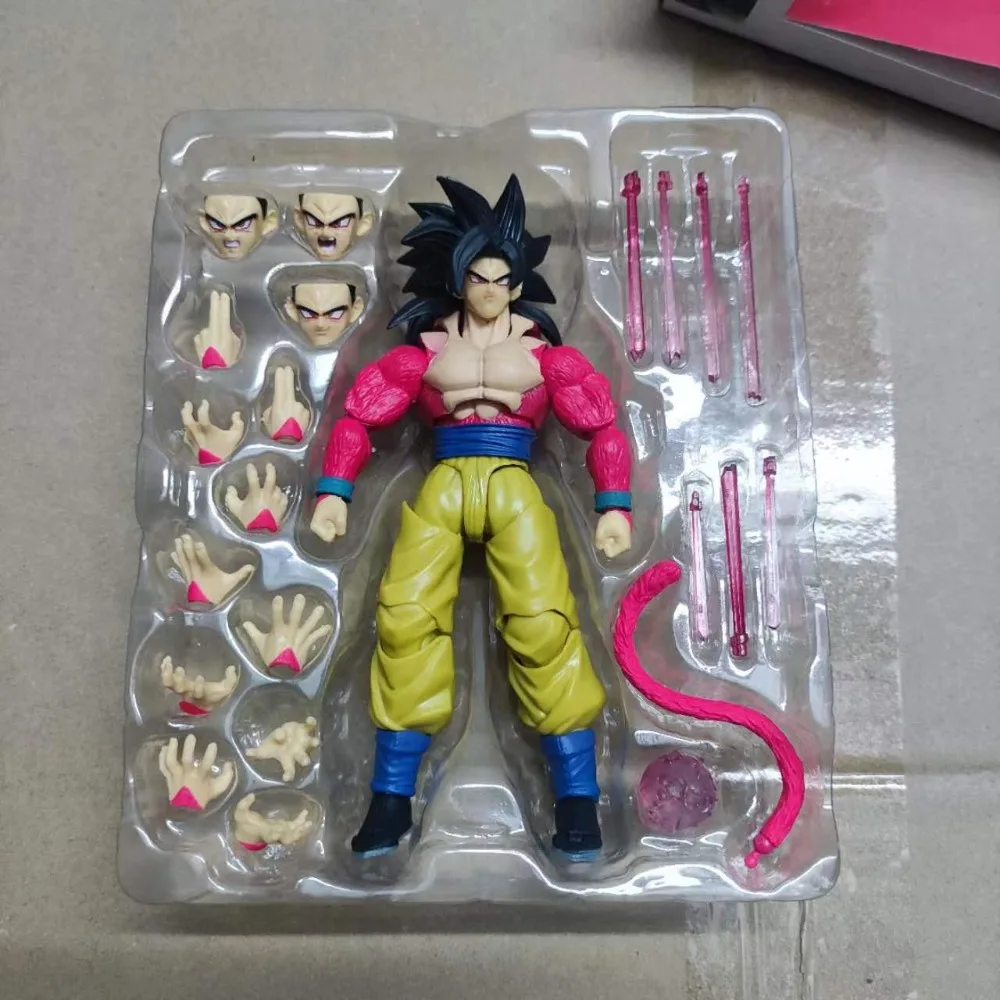 Dragon Ball Super Saiyan 4 Goku Ranger Action Figure 18cm PVC Poseable Interchangeable Parts Collectible Display Model Kid Gift
Dragon Ball Super Saiyan 4 Goku Ranger Action Figure 18cm PVC Poseable Interchangeable Parts Collectible Display Model Kid Gift