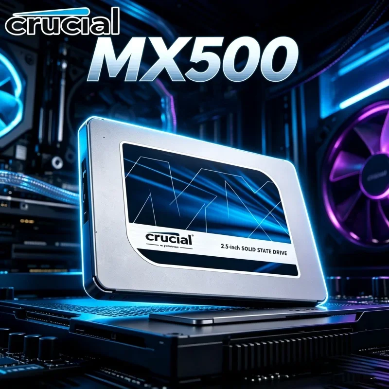 Desktop PC Upgrade Crucial MX500 250GB 500GB 1TB 2TB SATA3 2.5 Inch Internal SSD High Speed Solid State Drive for Laptop
Desktop PC Upgrade Crucial MX500 250GB 500GB 1TB 2TB SATA3 2.5 Inch Internal SSD High Speed Solid State Drive for Laptop
