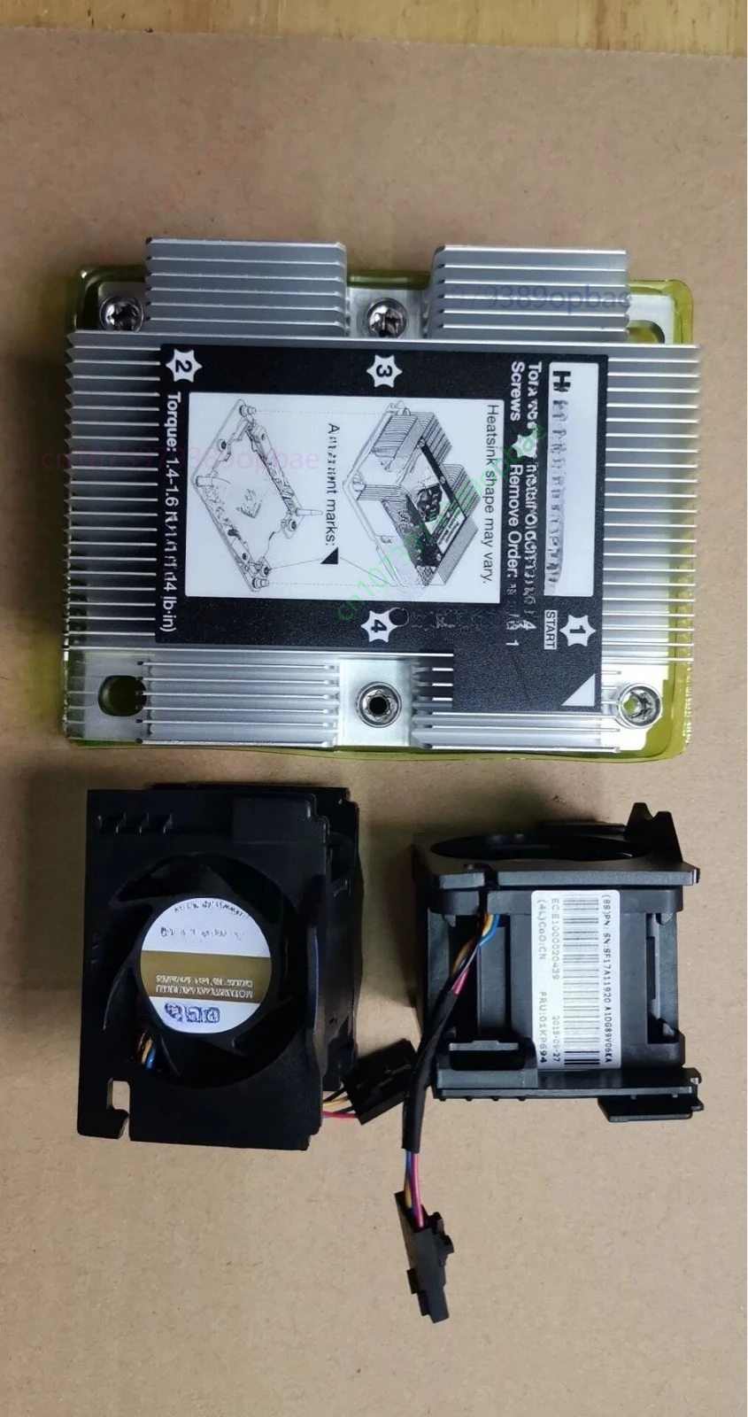 New CPU Heatsink & Cooling Fan for Lenovo ThinkSystem SR530 01KP657 01KP694 Original Server High Performance Cooling Parts
New CPU Heatsink & Cooling Fan for Lenovo ThinkSystem SR530 01KP657 01KP694 Original Server High Performance Cooling Parts