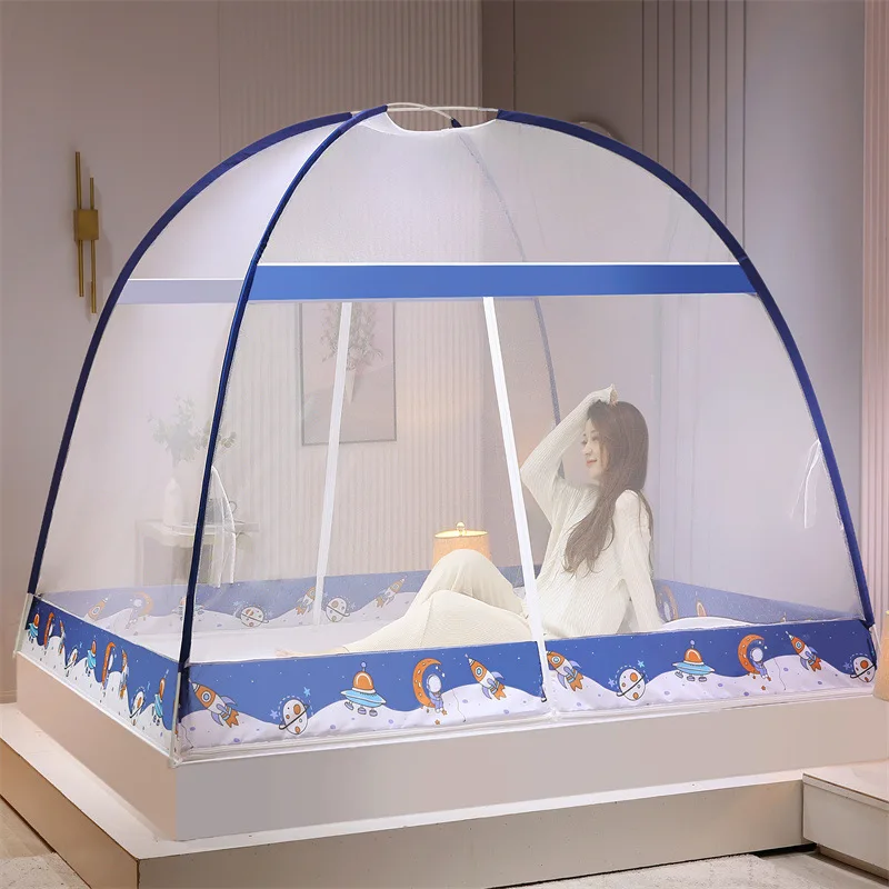 1pc 360°Coverage Thickened/encrypted New Cartoon Double Door Mongolian Yurt Mosquito Net, Foldable Mosquito Net No BHL246-FRO
1pc 360°Coverage Thickened/encrypted New Cartoon Double Door Mongolian Yurt Mosquito Net, Foldable Mosquito Net No BHL246-FRO