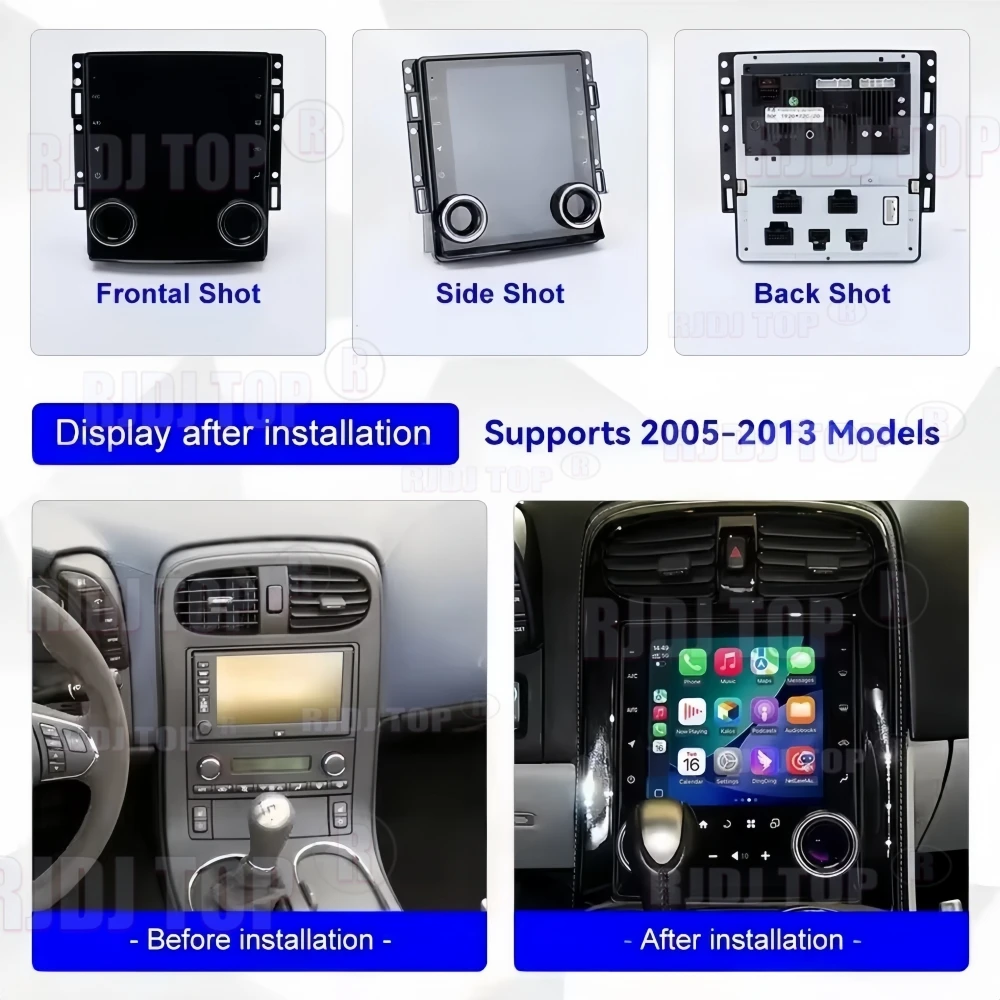For Chevrolet Corvette C6 2005-2013 Android Auto Car Multimedia Player Carplay Screen GPS Navi Audio Car Radio BT Head Unit DSP
For Chevrolet Corvette C6 2005-2013 Android Auto Car Multimedia Player Carplay Screen GPS Navi Audio Car Radio BT Head Unit DSP