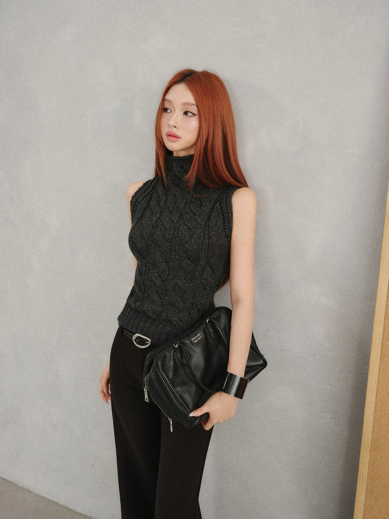 Forniyoyo High Ne Knitted Sweater Vest Premium Merino Wool Svel Twist Design Women's Faion Cleanfit Sle H-ape
Forniyoyo High Ne Knitted Sweater Vest Premium Merino Wool Svel Twist Design Women's Faion Cleanfit Sle H-ape