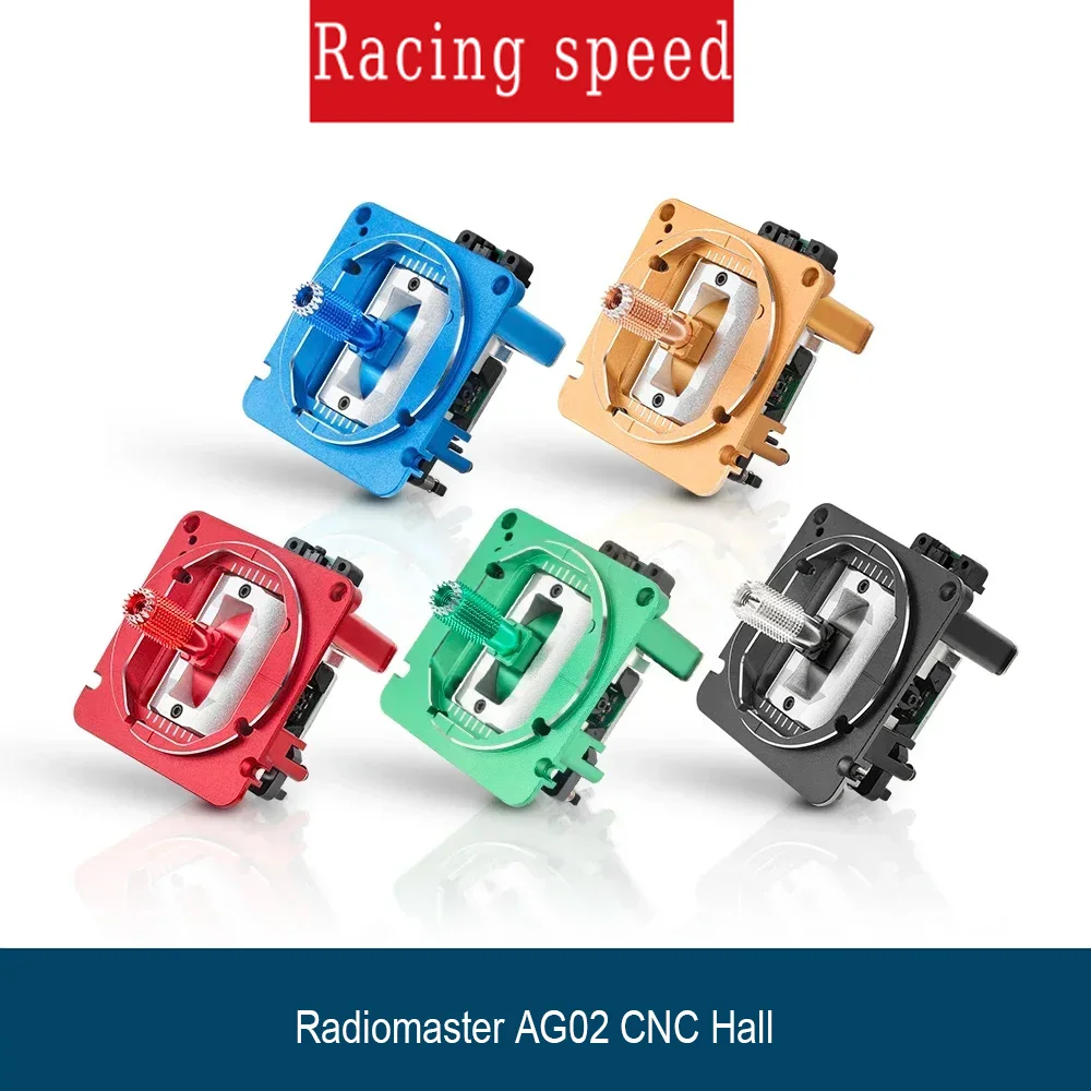 RadioMaster AG02 CNC Hall Sensor Gimbals Adjustable Throttle For TX15 TX16S Boxer RC Transmitter Parts
RadioMaster AG02 CNC Hall Sensor Gimbals Adjustable Throttle For TX15 TX16S Boxer RC Transmitter Parts