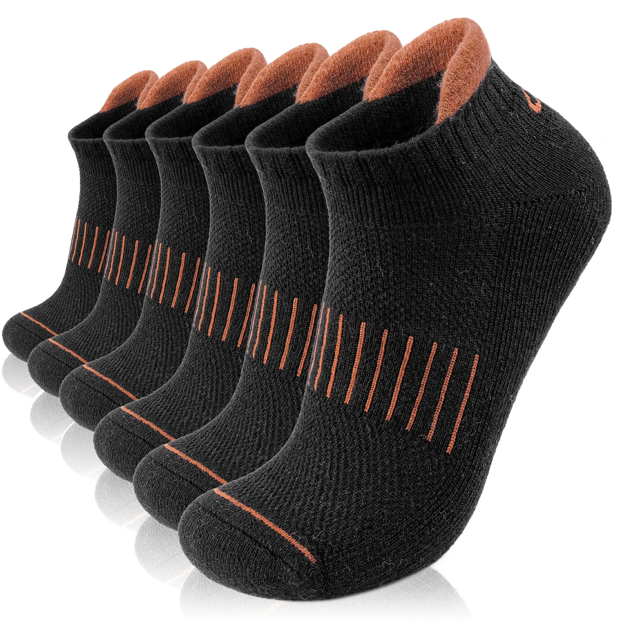 Lapulas Merino Wool Ankle Hiking Running Socks for Men Women Breathable Compression Thick Athletic No Show Socks 3 Pairs
Lapulas Merino Wool Ankle Hiking Running Socks for Men Women Breathable Compression Thick Athletic No Show Socks 3 Pairs