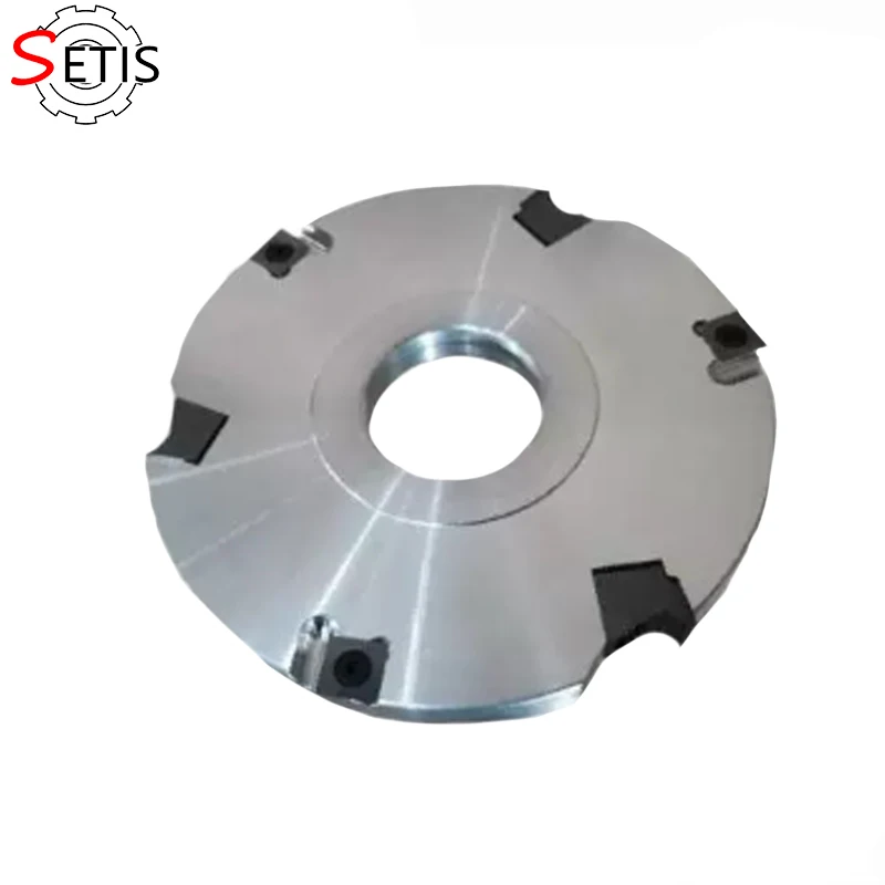 Woodworking indexable grooving cutter, vertical milling edge trimmer, combined tenon cutter & wire groove cutter
Woodworking indexable grooving cutter, vertical milling edge trimmer, combined tenon cutter & wire groove cutter