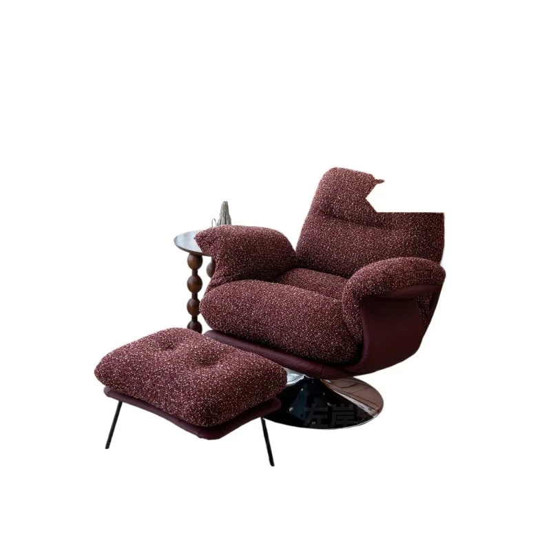 Italian minimalist leather sofa chair removable and washable fabric retro single sofa chair living room balcony
Italian minimalist leather sofa chair removable and washable fabric retro single sofa chair living room balcony