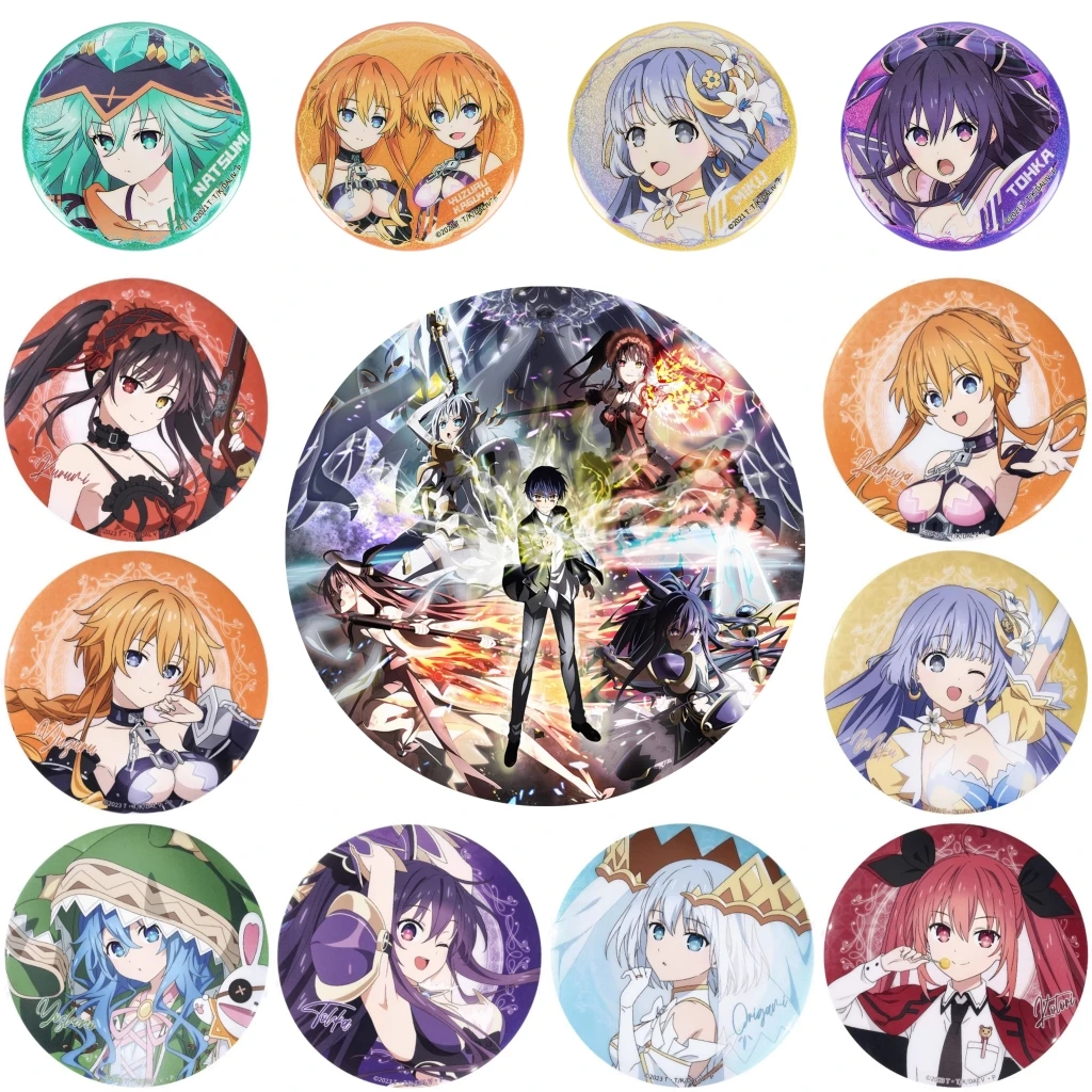 58 мм аниме DATE A LIVE Takamiya Mio Tokisaki Kurumi Himekawa Yoshino косплей костюм значок булавка SPTE жесть брошь Опора Gilf
58 мм аниме DATE A LIVE Takamiya Mio Tokisaki Kurumi Himekawa Yoshino косплей костюм значок булавка SPTE жесть брошь Опора Gilf