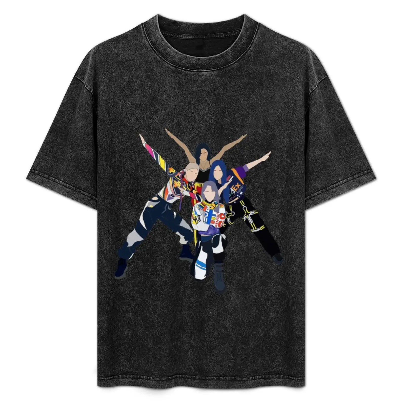 Mamamoo Hip Pose T-Shirt Plus Size Loose Short Sleeve Top
Mamamoo Hip Pose T-Shirt Plus Size Loose Short Sleeve Top
