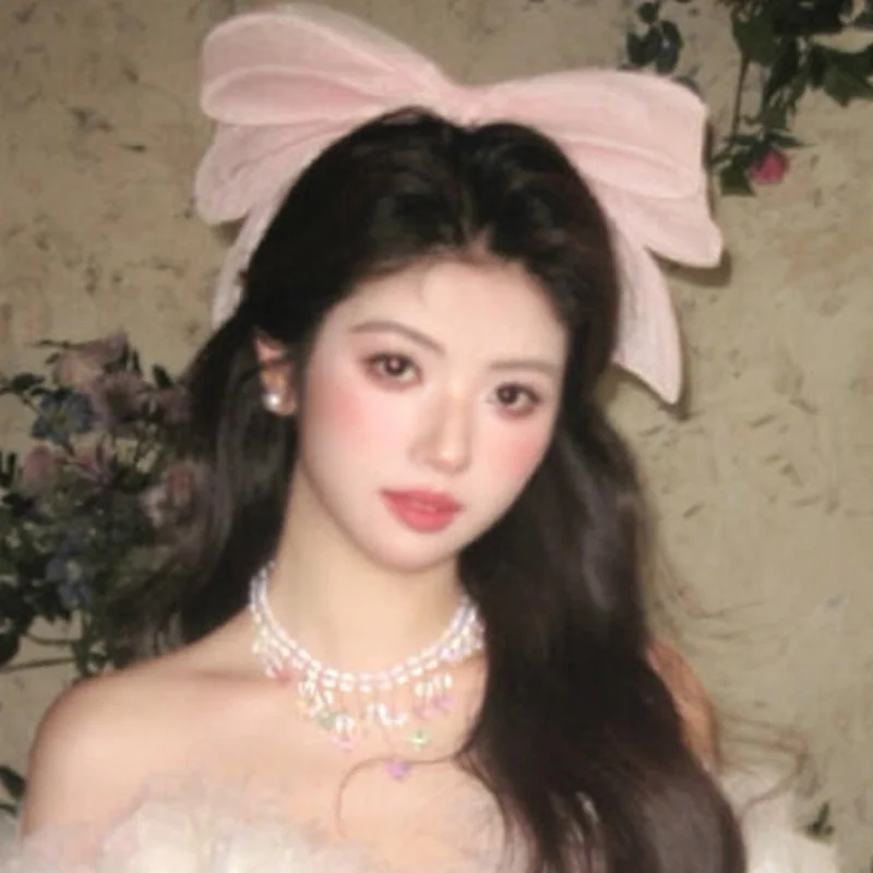 High-End Princess Style Pink Bow Hair Clip for Bridal Gown Toasting Gown Engagement Headwear Hair Accessory Dress Accessories
High-End Princess Style Pink Bow Hair Clip for Bridal Gown Toasting Gown Engagement Headwear Hair Accessory Dress Accessories
