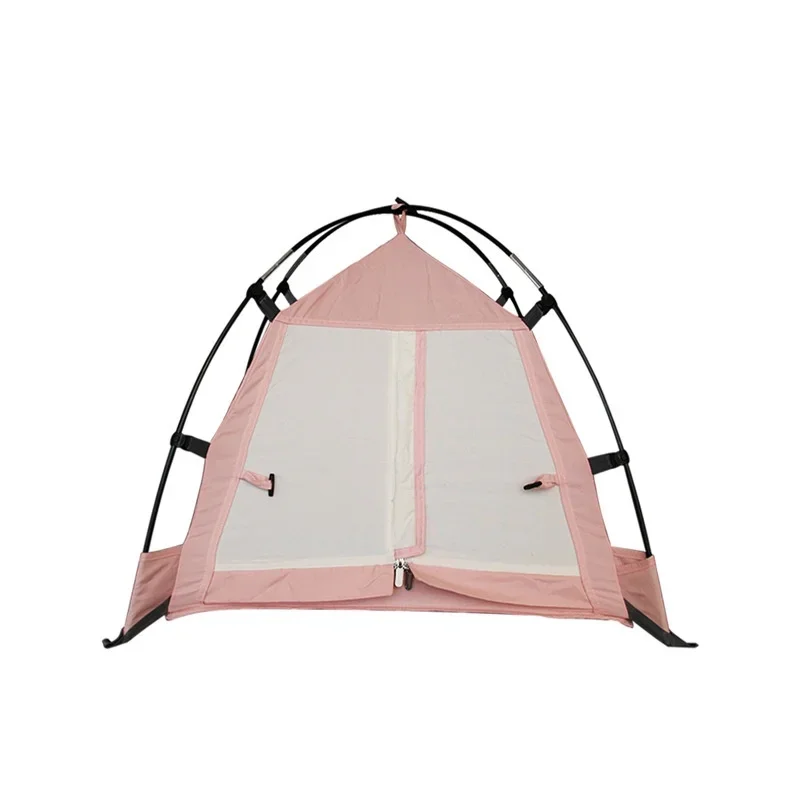 Factory Wholesale Pink Breathable Customizable Cold Proof Warm Camping Cat Dog House Pet
Factory Wholesale Pink Breathable Customizable Cold Proof Warm Camping Cat Dog House Pet