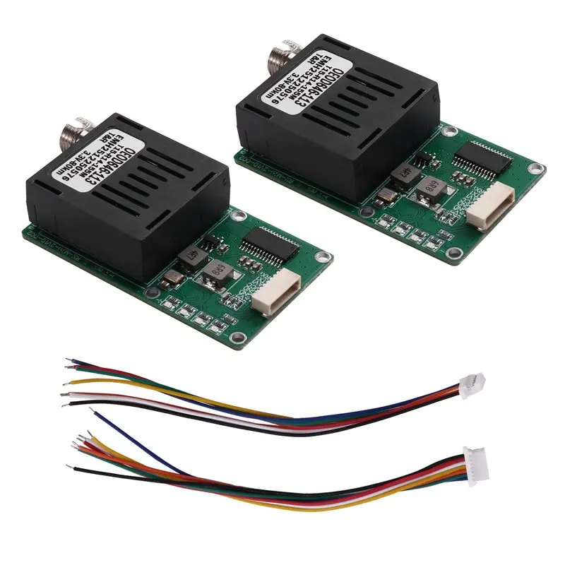 B63B-TTL To Fiber Optic Module 80KM DC 5.5-26V TX RX TTL Optical Transceiver Module For Drones Optical Terminal Equipment
B63B-TTL To Fiber Optic Module 80KM DC 5.5-26V TX RX TTL Optical Transceiver Module For Drones Optical Terminal Equipment