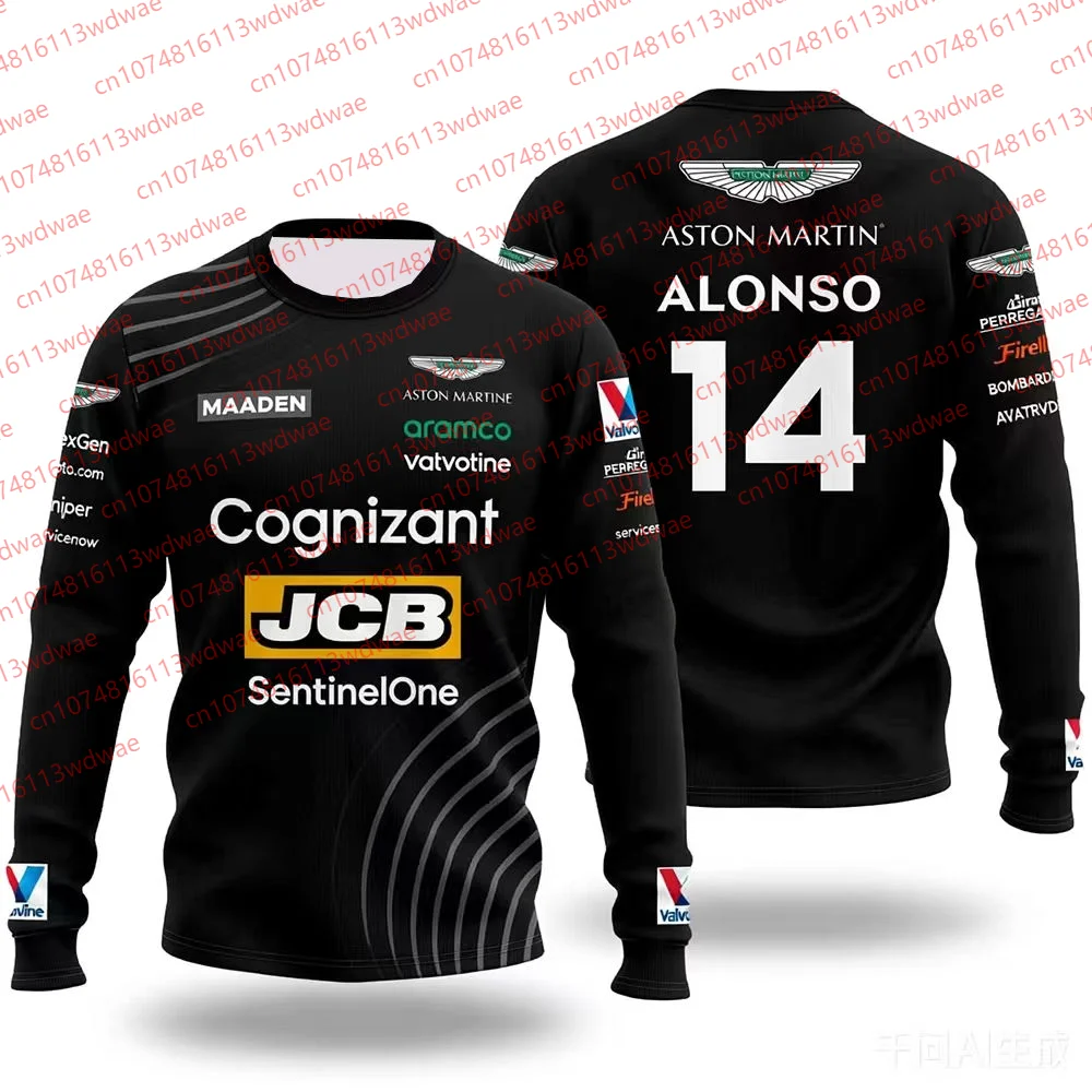 2026 Aston Martin Long-Sleeved Shirt Team Training Clothing Fernando Alonso 14 Tshirt Man Streetwear T-shirt Long Sleeve T-SHIRT
2026 Aston Martin Long-Sleeved Shirt Team Training Clothing Fernando Alonso 14 Tshirt Man Streetwear T-shirt Long Sleeve T-SHIRT
