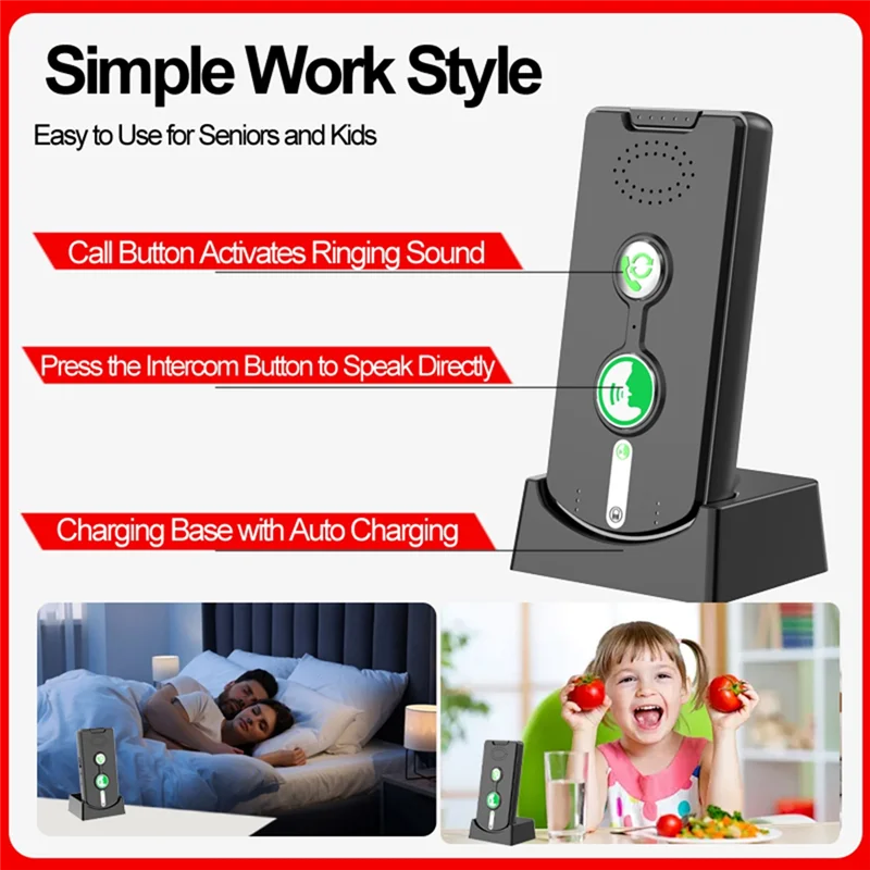 AB15-Wireless Voice Caller Communication,500M Wireless Long Distance Audio Door Phone Voice Sender&Reciever Intercom Doorbell
AB15-Wireless Voice Caller Communication,500M Wireless Long Distance Audio Door Phone Voice Sender&Reciever Intercom Doorbell