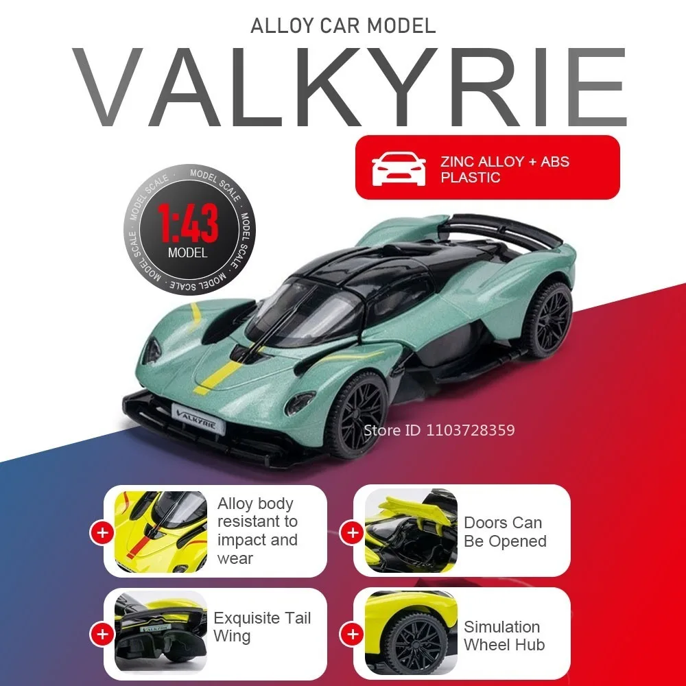 Модель спортивного автомобиля Valkyrie P1 в масштабе 1:43, литая из сплава, с открывающимися дверями, резиновыми шинами, в акриловой коробке, украшение для офисного стола, суперкар-сувенир
Модель спортивного автомобиля Valkyrie P1 в масштабе 1:43, литая из сплава, с открывающимися дверями, резиновыми шинами, в акриловой коробке, украшение для офисного стола, суперкар-сувенир