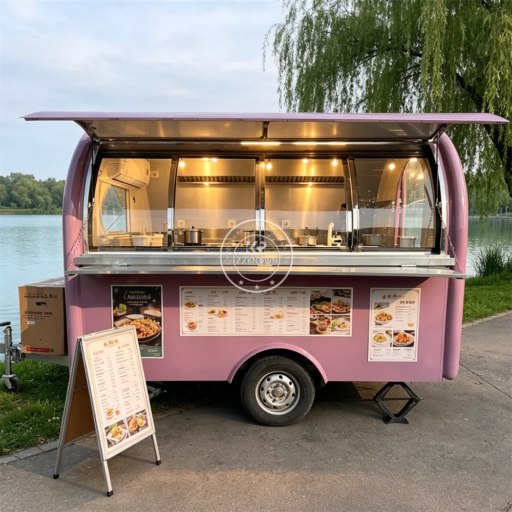 Professional Catering Truck Mobile Food Trailer Concession Trailer Ice Cream Cart Fried Burger Fries Food Truck For Sale
Professional Catering Truck Mobile Food Trailer Concession Trailer Ice Cream Cart Fried Burger Fries Food Truck For Sale