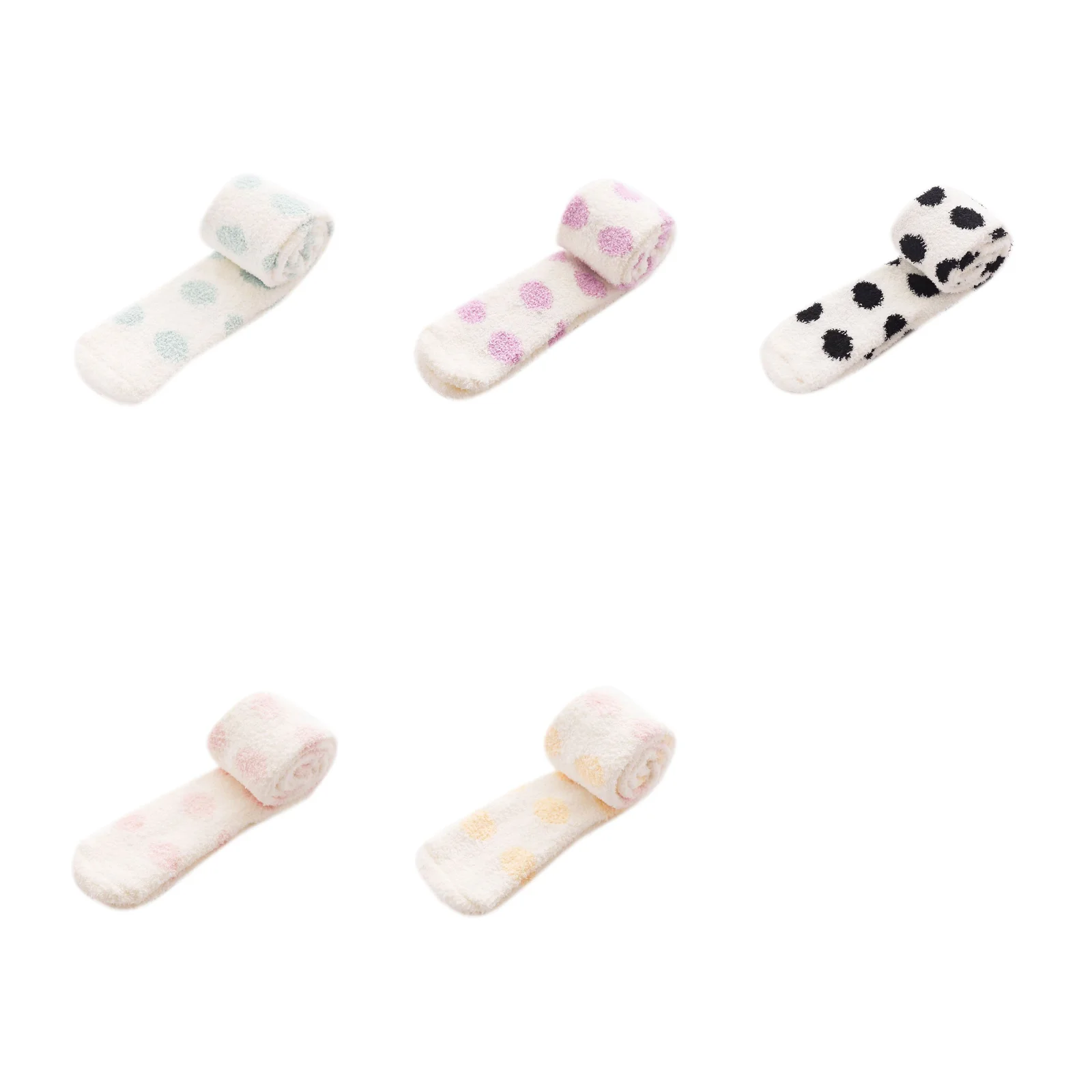 Japanese polka dot coral velvet over-the-knee socks 5-color combination (Lake Blue/Light Purple/Black/Light Pink/Light Yellow)
Japanese polka dot coral velvet over-the-knee socks 5-color combination (Lake Blue/Light Purple/Black/Light Pink/Light Yellow)