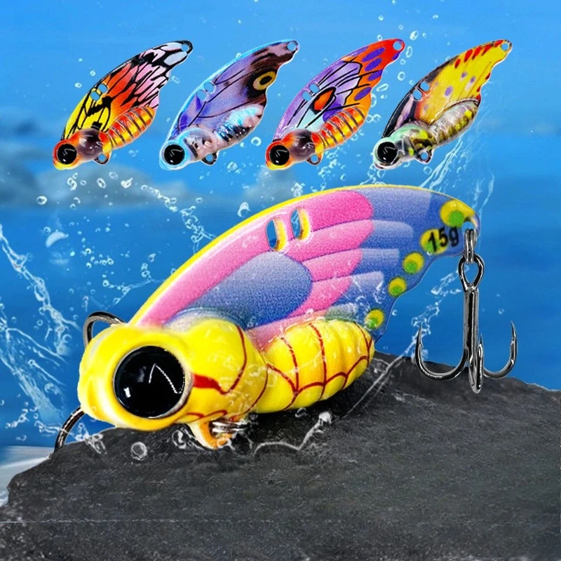3pcs Vibration Spoon Bait 7g 10g 15g 20g Bass Fishing Lure butterfly Metal VIB artificial cicada lure vib bait
3pcs Vibration Spoon Bait 7g 10g 15g 20g Bass Fishing Lure butterfly Metal VIB artificial cicada lure vib bait