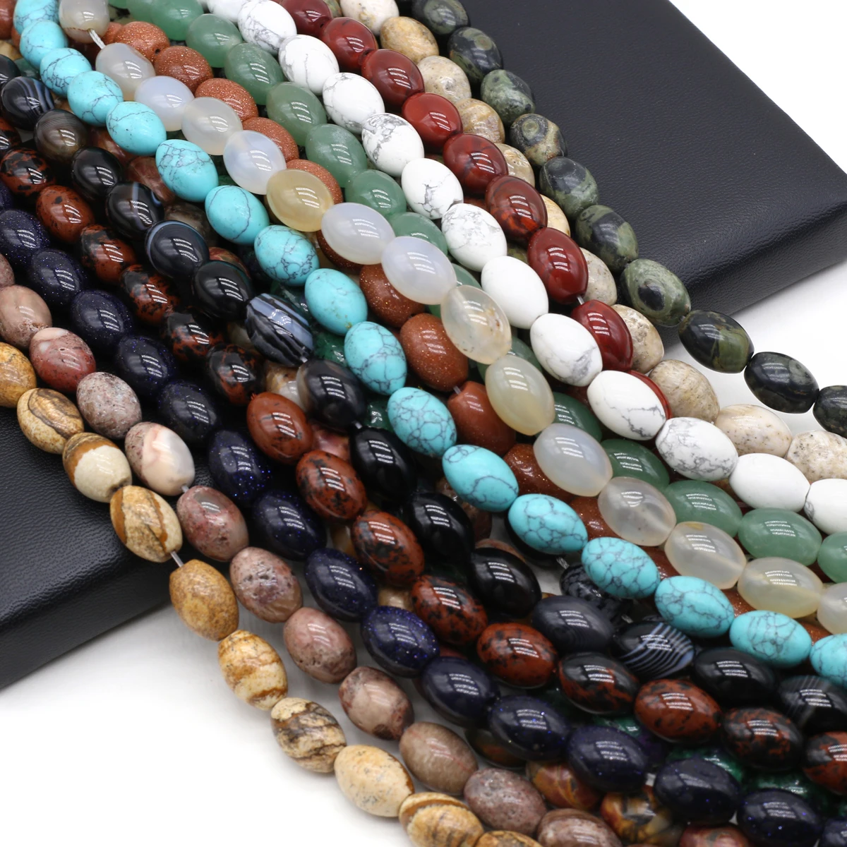 Natural Stone Spindle-shaped Beaded Gemstone Spacer Loose Beads for Jewelry Making DIY Personality Bracelet Necklace Accessories
Natural Stone Spindle-shaped Beaded Gemstone Spacer Loose Beads for Jewelry Making DIY Personality Bracelet Necklace Accessories