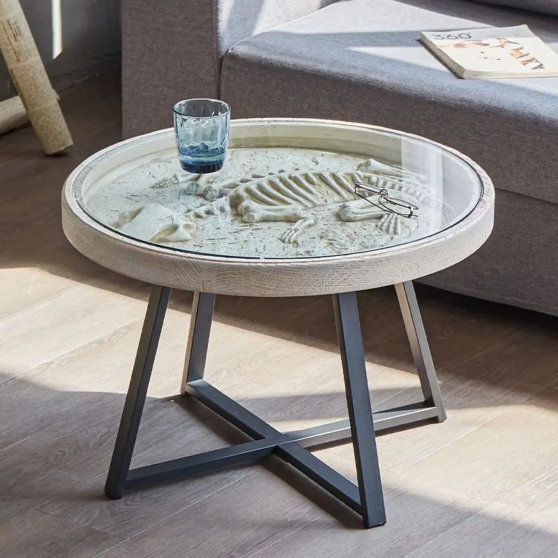 Creative small coffee table in living room, minimalist balcony sofa, tempered glass mirror round coffee table
Creative small coffee table in living room, minimalist balcony sofa, tempered glass mirror round coffee table
