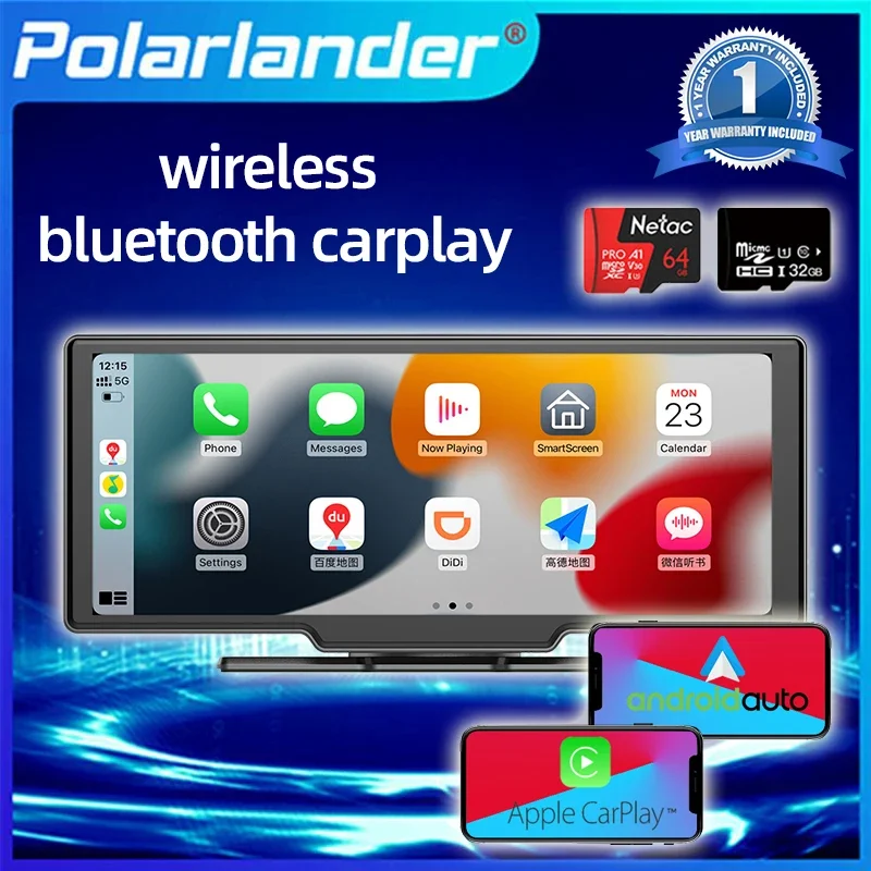 10-inch Wireless CarPlay Wireless CarPlay Screen Car Display with Camera AUX Car Accessories OEM Car Monitor
10-inch Wireless CarPlay Wireless CarPlay Screen Car Display with Camera AUX Car Accessories OEM Car Monitor