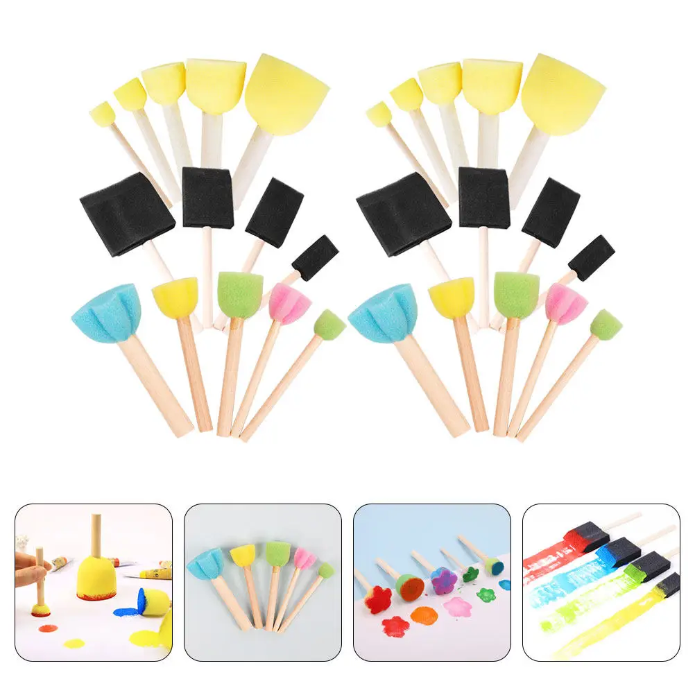 28Pcs Painting Tool Set Sponge Brush Graffiti Stamps DIY Drawing Stamps Creative Sponge Kit for Painting Tool
28Pcs Painting Tool Set Sponge Brush Graffiti Stamps DIY Drawing Stamps Creative Sponge Kit for Painting Tool