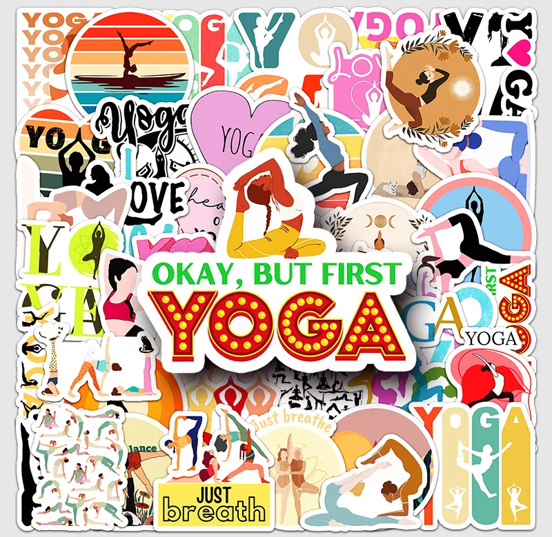 10/50PCS Yoga Graffiti Stickers Personalized Fitness Weight Loss Sports Decal For Laptop Phone Guitar Waterproof Sticker Kid Toy
10/50PCS Yoga Graffiti Stickers Personalized Fitness Weight Loss Sports Decal For Laptop Phone Guitar Waterproof Sticker Kid Toy