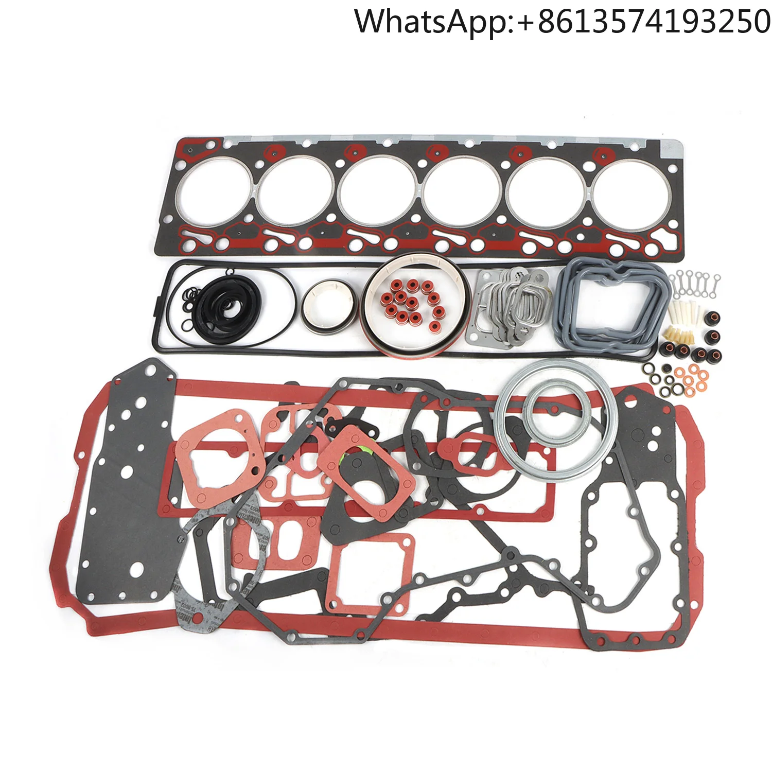 Engine Overhaul Gasket Kit For Cummins Engine Full Set Fit 89-98 Dodge Ram Pickup 6B 6BT 6BTA 5.9L S6D102 12V Excavator Parts
Engine Overhaul Gasket Kit For Cummins Engine Full Set Fit 89-98 Dodge Ram Pickup 6B 6BT 6BTA 5.9L S6D102 12V Excavator Parts