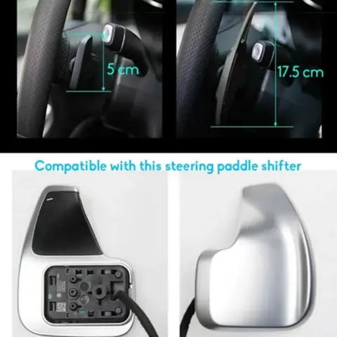 Yubao Per BMW 1 2 3 4 5 serie X1 X2 X4 X5 i8 Volante per auto in alluminio rosso Paddle Shifter Estensione Del Cambio