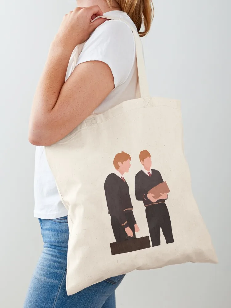 Fred and George Weasley Tote Bag women bag reusable grocery bags supermarket folding bag Shopping bags
Fred and George Weasley Tote Bag women bag reusable grocery bags supermarket folding bag Shopping bags