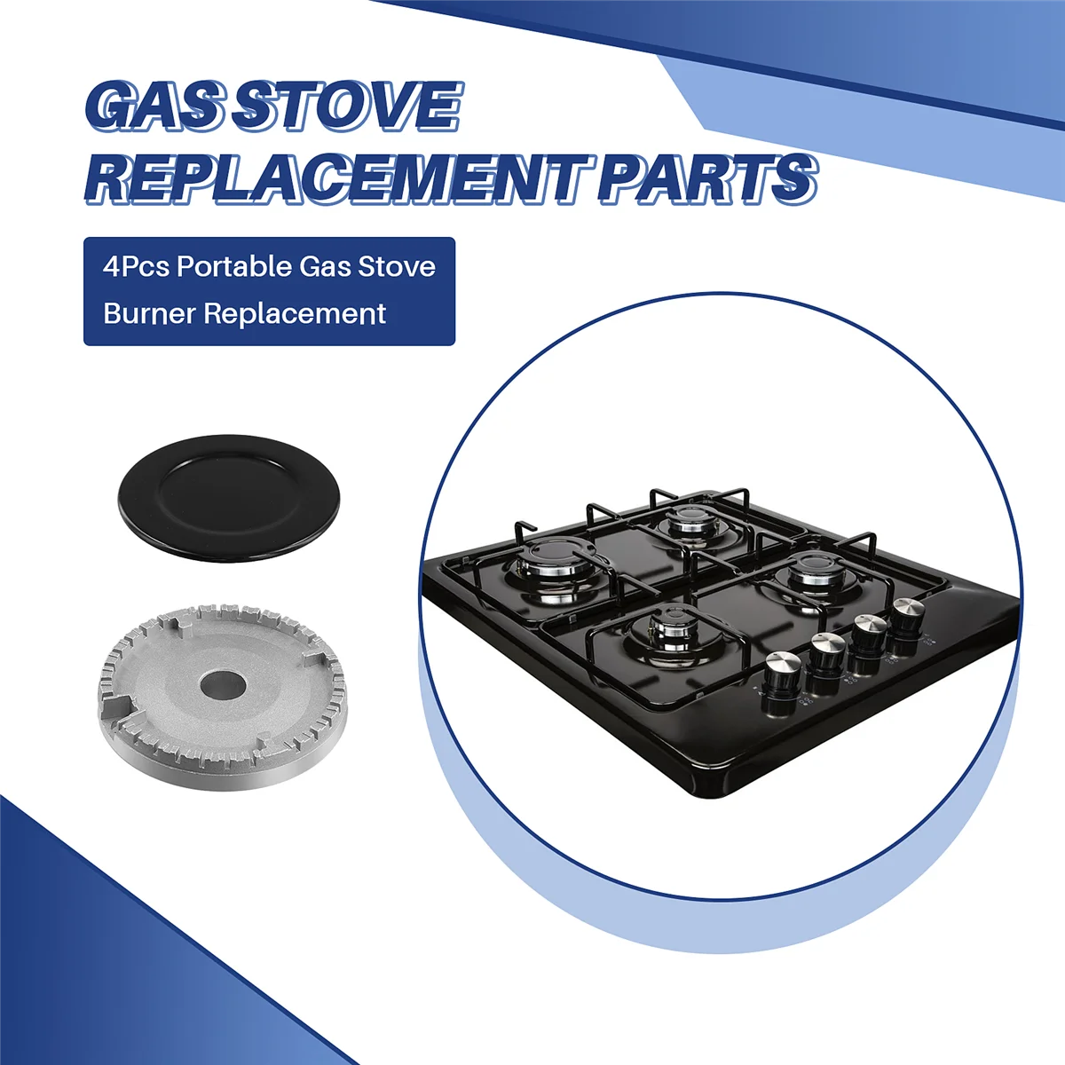 Gas stove cooker head 4Pcs Portable Gas Stove Burner Replacement - Burner Replacement Stove
Gas stove cooker head 4Pcs Portable Gas Stove Burner Replacement - Burner Replacement Stove