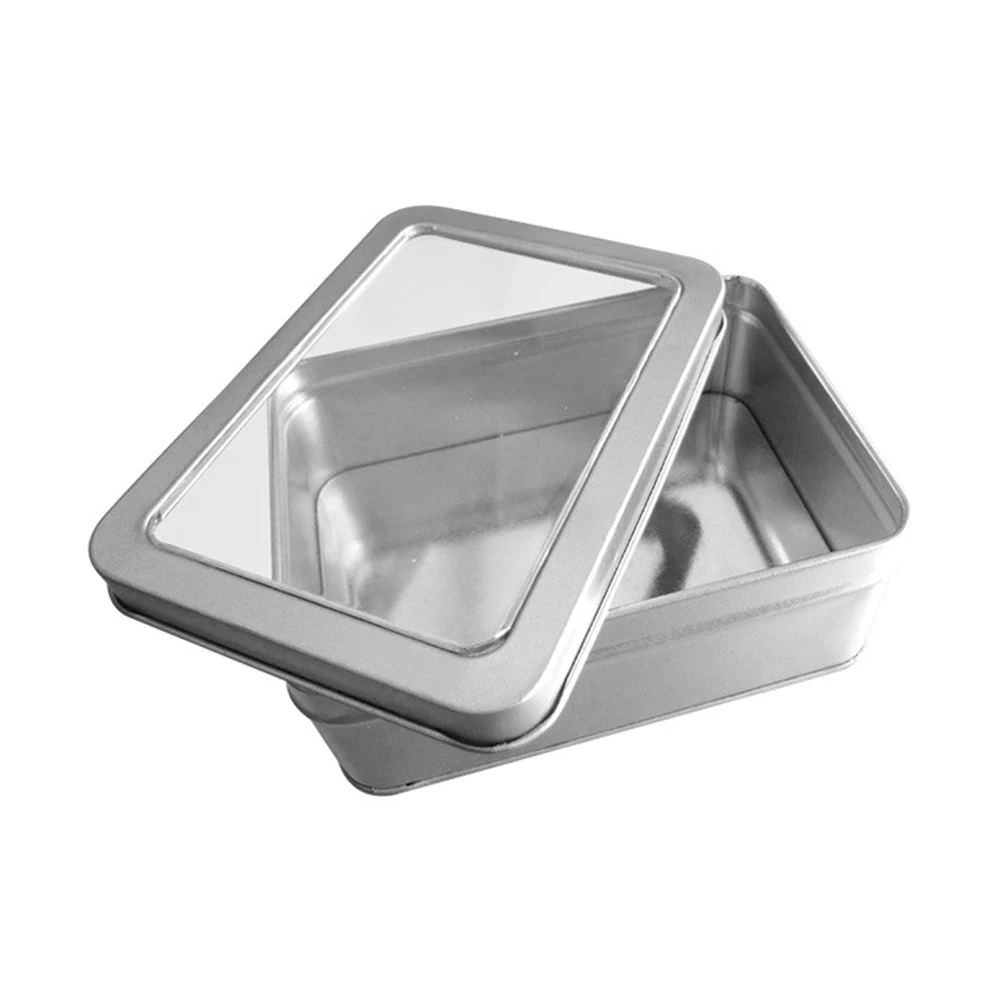 5pcs Candy Tin Empty Containers 12 5x9x6cm Matte Silver Metal Food Storage Jewelry Spices Office Supplies Sugar Tea Box
5pcs Candy Tin Empty Containers 12 5x9x6cm Matte Silver Metal Food Storage Jewelry Spices Office Supplies Sugar Tea Box