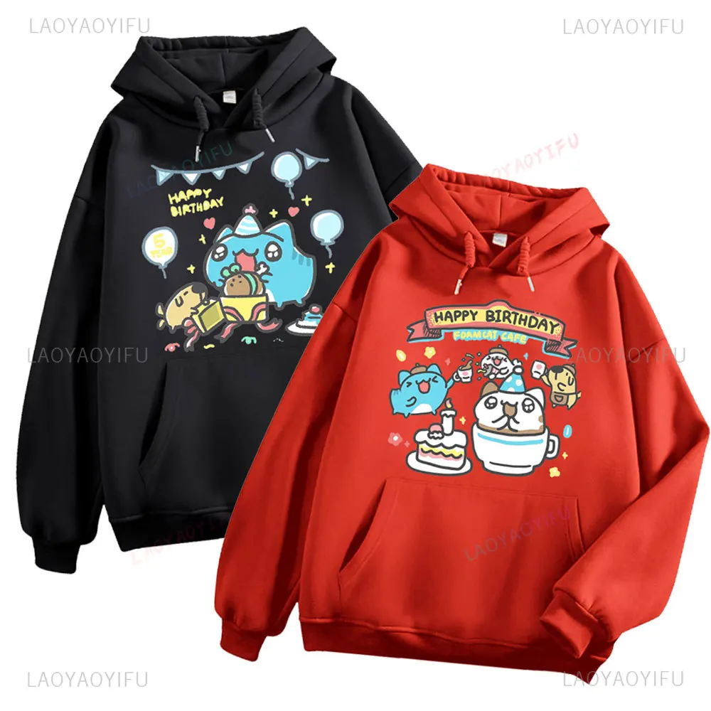 Kawaii Cute Bugcat Graphic Hoodies Happy Birthday Anime Pullovers Funny Family Party Drop Shoulder Sweatshirt Man Women Tops
Kawaii Cute Bugcat Graphic Hoodies Happy Birthday Anime Pullovers Funny Family Party Drop Shoulder Sweatshirt Man Women Tops