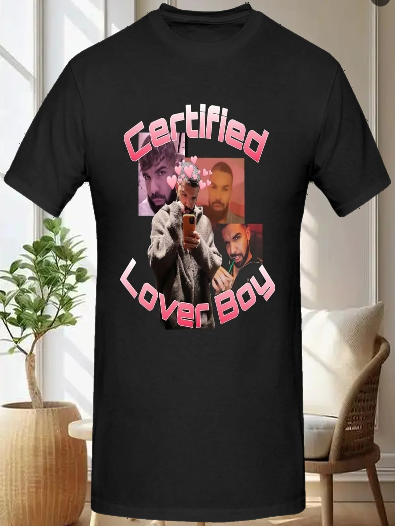 Мужская футболка Drakes с графическим принтом, летняя хлопковая повседневная футболка с короткими рукавами и короткими рукавами, маленькая футболка
Мужская футболка Drakes с графическим принтом, летняя хлопковая повседневная футболка с короткими рукавами и короткими рукавами, маленькая футболка