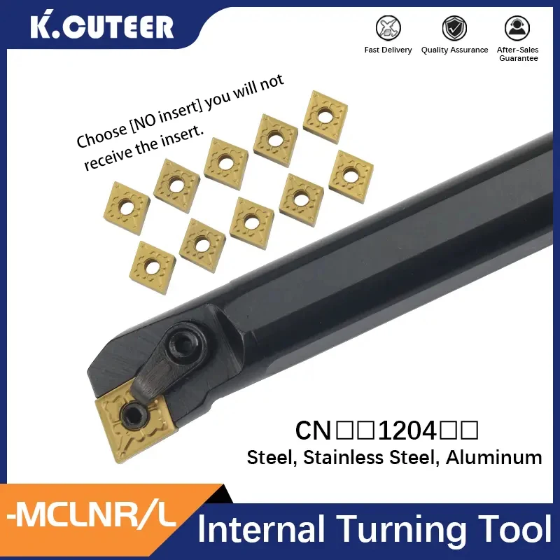 1pc S16Q-MCLNR12 S25S-MCLNL12 S32T-MCLNR12 Internal Turning Tool Holder CNMG12 Carbide Inserts Lathe Bar CNC Cutting Tools Set
1pc S16Q-MCLNR12 S25S-MCLNL12 S32T-MCLNR12 Internal Turning Tool Holder CNMG12 Carbide Inserts Lathe Bar CNC Cutting Tools Set