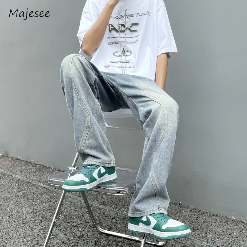Jeans Men Spliced Contrast Color Autumn American Style Chic Personality Hip Hop Denim Trousers Streetwear Harajuku Full Length
Jeans Men Spliced Contrast Color Autumn American Style Chic Personality Hip Hop Denim Trousers Streetwear Harajuku Full Length