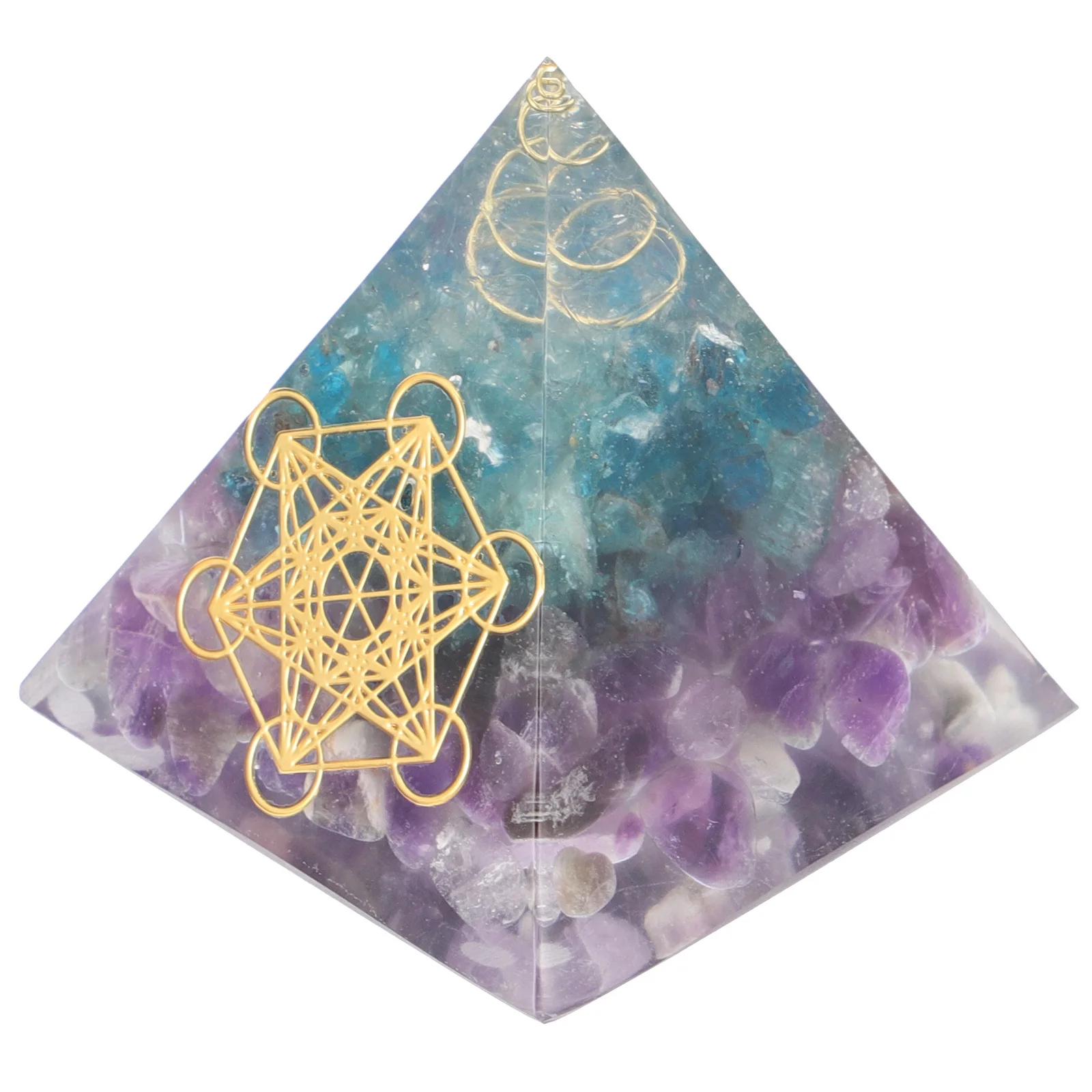 1pc Crystal Energy Stone Mini Pyramid Decor For Fengshui Layout Home Furnishing Adornment Desktop Decor Amethyst Ornament
1pc Crystal Energy Stone Mini Pyramid Decor For Fengshui Layout Home Furnishing Adornment Desktop Decor Amethyst Ornament